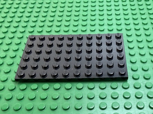 Lego black plate - plate, borchie