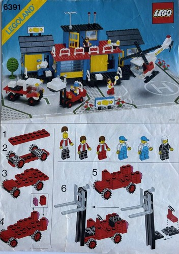 Lego town cargo centre 6391 - lego,