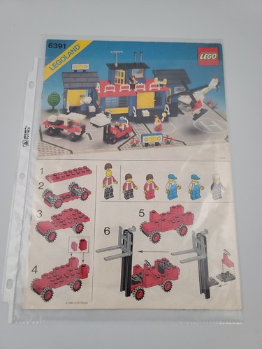 Lego town cargo - cargo, center