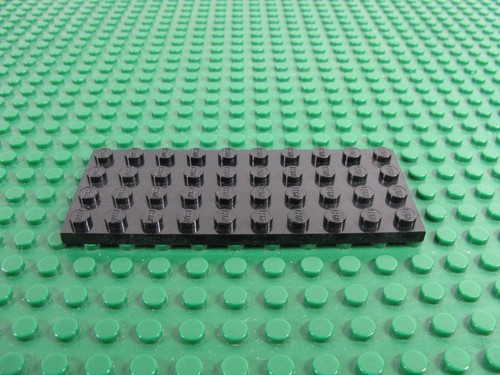 Lego black plate anni - black,