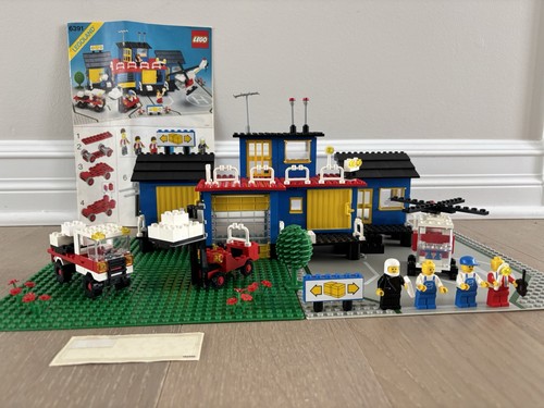 Lego vtg town set - set, centro