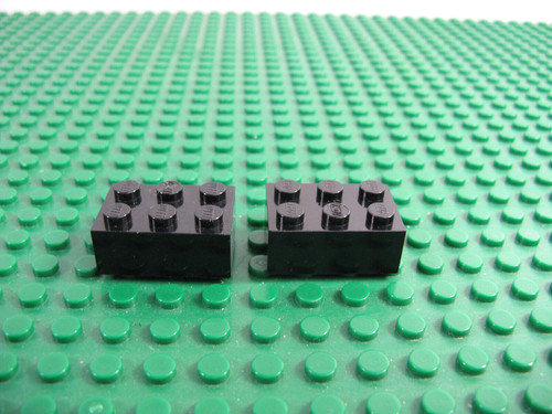 Lego vintage mattone - mattone, 2x3