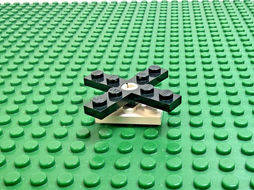 Lego elica nera pale foro - elica, 4
