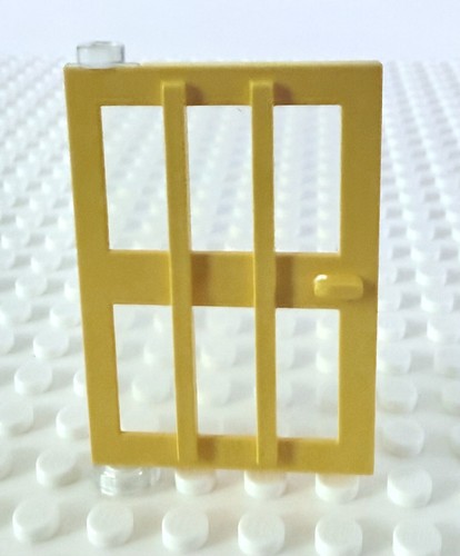 Lego minifig porta gialla - minifig,